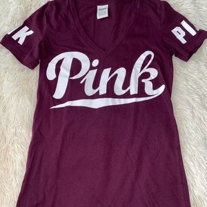 women’s pink shirt